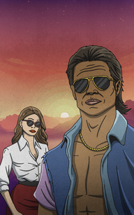 His Massive Dog Strikes Again