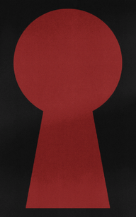 Wolf Peeping Through the Keyhole