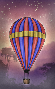 The Sofa Carried by the Wind