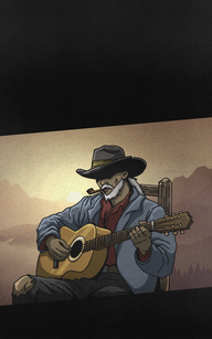 A Cowboy's Singing Cookie