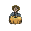 A Cowboy's Singing Pumpkin