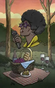 Our Singer's First Date