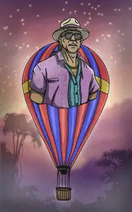 The Uncle Carried by the Wind