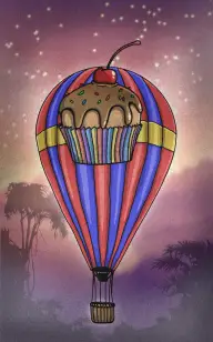 The Cake Carried by the Wind