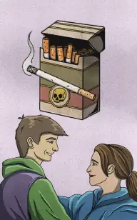 The Couple's Cigarette