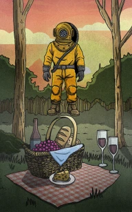 Picnic with My Diver