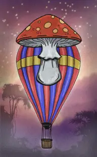 The Toadstool Carried by the Wind