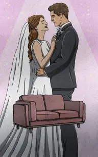 The Newly Wed Love Seat