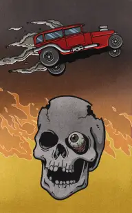 The Blaze Skull Rider