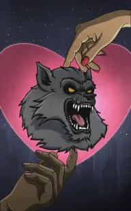 The Werewolf Between Love