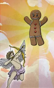 Cupid's Target: Gingerbread