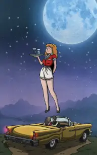 Driving to Forget My Waitress