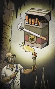 Curse of the Ancient Cigarette