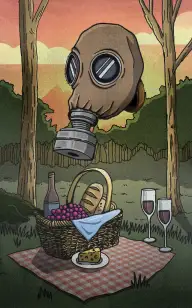 Picnic with My Gas Mask