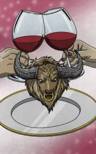 Table for Two with Our Minotaur