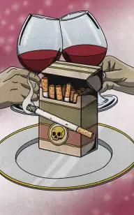 Table for Two with Our Smoke