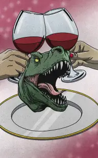 Table for Two with Our T-rex