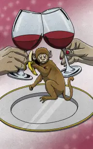 Chimp on a Plate