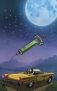 Driving to Forget My Serum