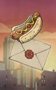 The Hot Dog's Love Letter