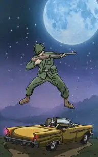 Driving to Forget My Marine