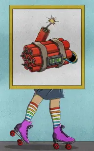 Learn to Skate with Coach Dynamite