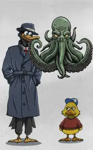 The Tentacle & the Little Duck