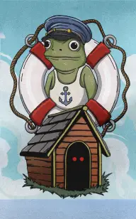 Froggy & His Trusted Doghouse