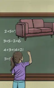 Math Party with My Couch