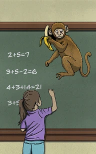 Teaching Ape: Numbers & Shapes