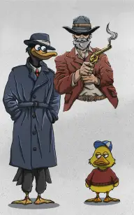 The Sheriff & the Little Duck