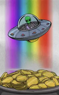 The Spaceship Beyond the Rainbow