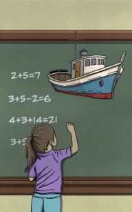 Teaching Yacht: Numbers & Shapes