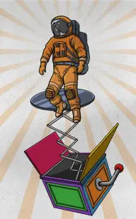 Here Comes the Spaceman!