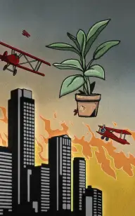 Giant Plant Attacks Manhattan