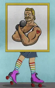Roller Strongman  Disco