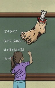 Teaching Body Part: Numbers & Shapes