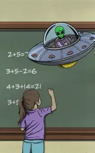 Math Party with My Martian