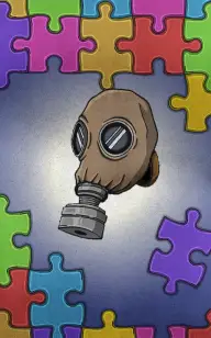 Gas Mask Puzzle Party!