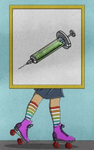 Syringe on Wheels