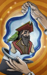 Ta-Da! Here's the Captain!