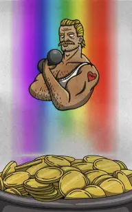 The Golden Weightlifter