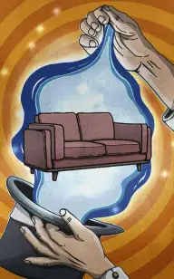 The Sofa Magic Trick