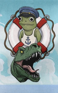 T-rex Sea Shanties for Kids