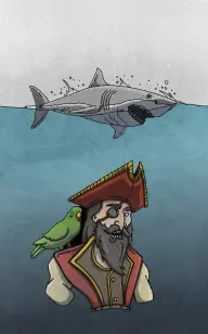 Pirate Shark Bait