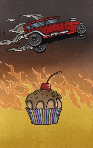 The Blaze Cupcake Rider