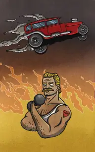 Bodybuilder  Burnout