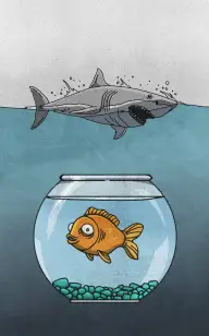 The Fish Bowl, Monster of the Sea