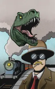 Dead Dinosaur on Platform 22