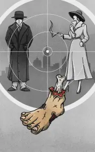 The Mystery Foot Assassin